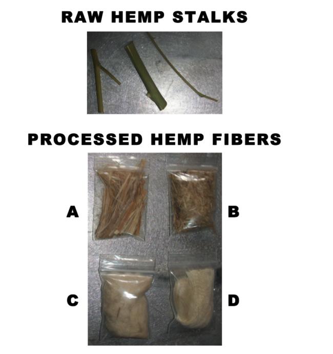 Recycled Hemp Fibers Part 1 of 2 Experiment